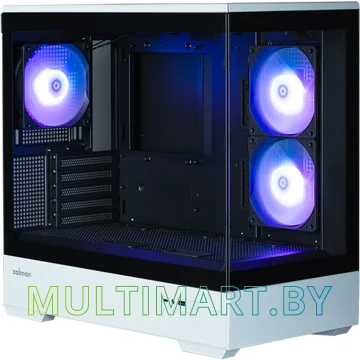 Корпус Zalman P30 (черный/белый) картинка 3